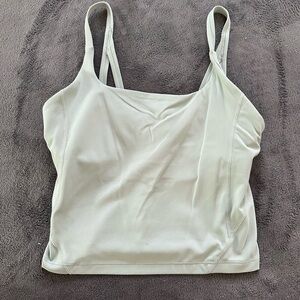Lululemon Strappy Nulu Shelf Tank Top